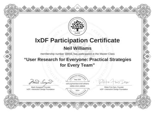 User Research for Ev