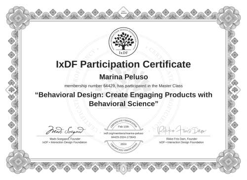 Behavioral Design: C