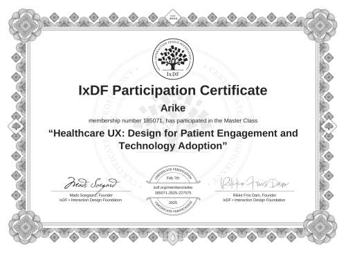 Healthcare UX: Desig