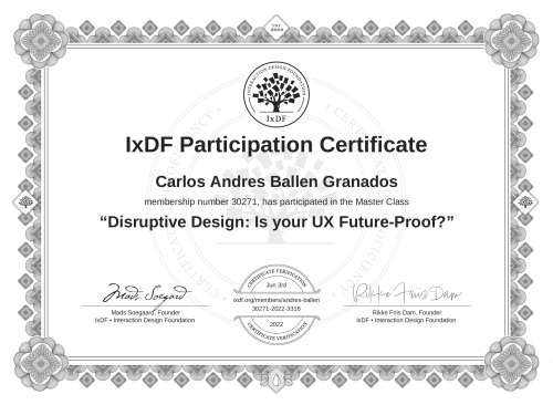 Disruptive Design: I