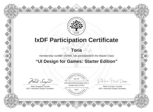 UI Design for Games: