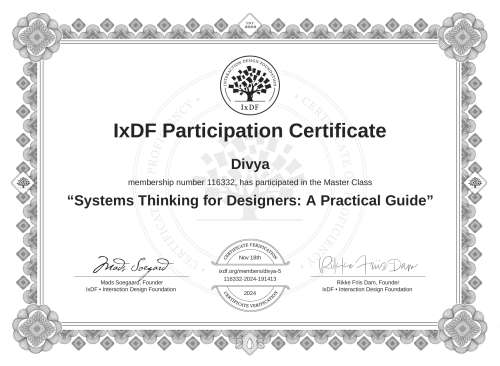 Systems Thinking for