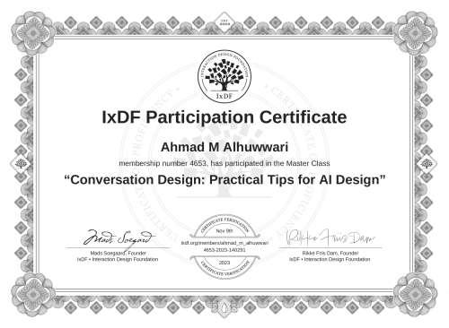 Conversation Design: