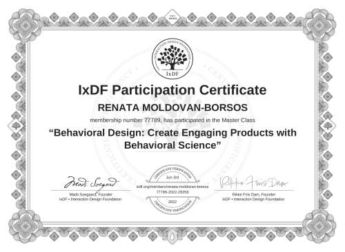 Behavioral Design: C