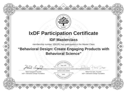 Behavioral Design: C
