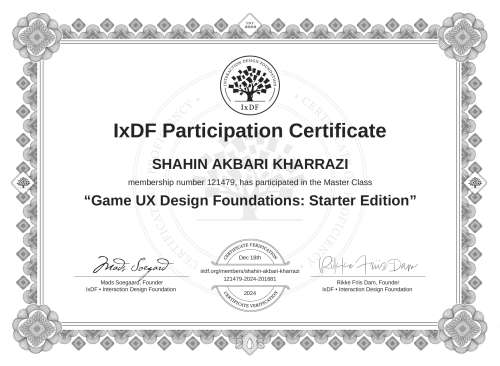 Game UX Design Found