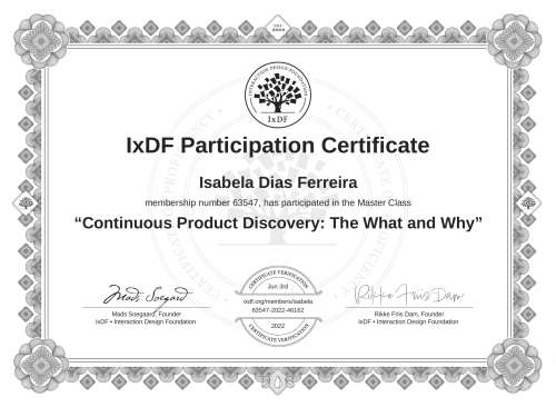 Continuous Product D