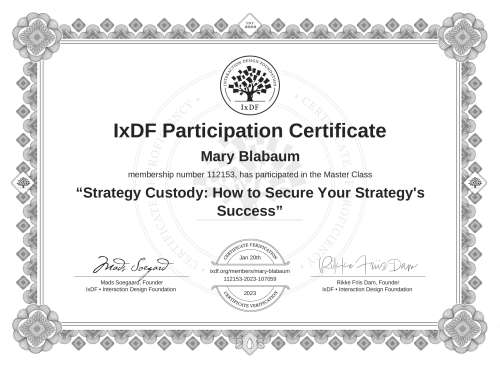 Strategy Custody: Ho