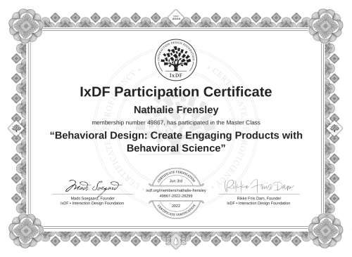 Behavioral Design: C