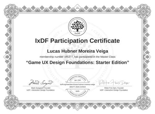 Game UX Design Found