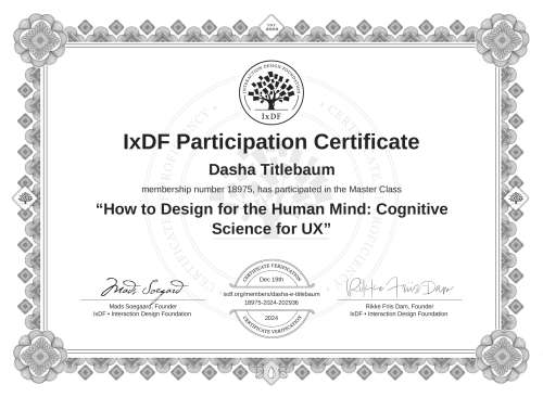 How to Design for th