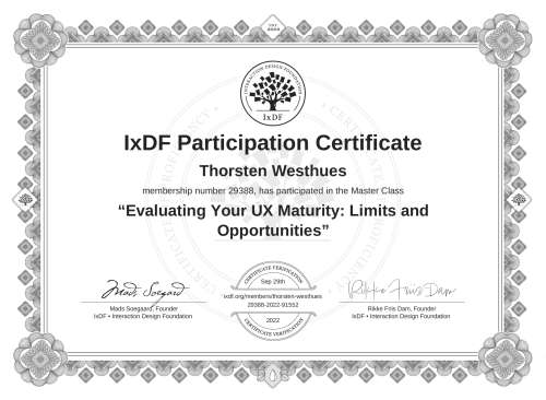 Evaluating Your UX M