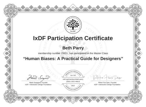 Human Biases: A Prac