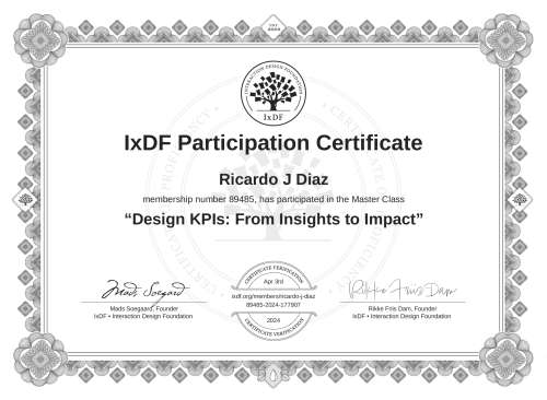 Design KPIs: From In