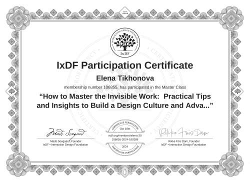 How to Master the In