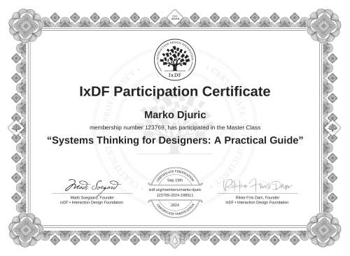 Systems Thinking for