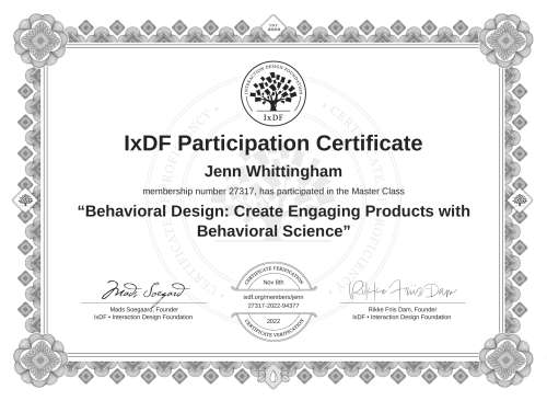 Behavioral Design: C
