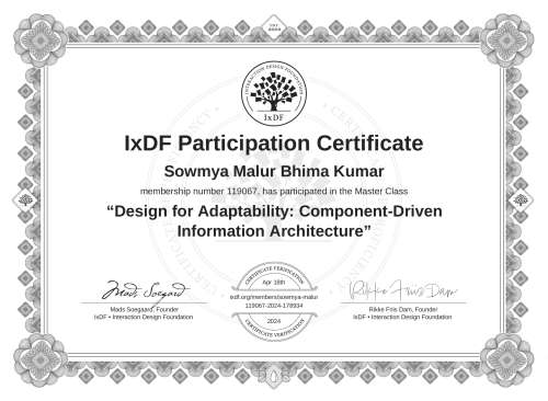 Design for Adaptabil