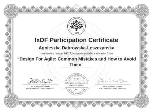 Design For Agile: Co