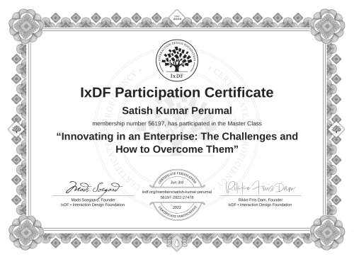 Innovating in an Ent