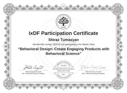 Behavioral Design: C