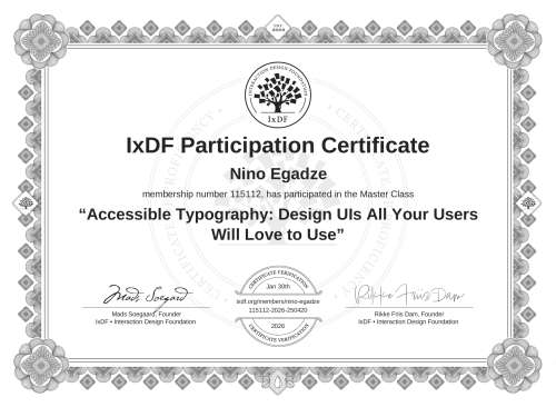 Accessible Typograph