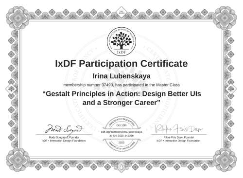 Gestalt Principles i