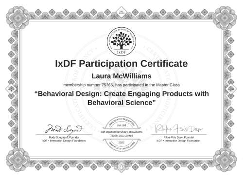 Behavioral Design: C