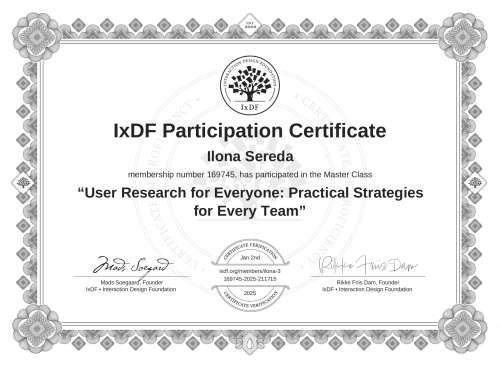 User Research for Ev