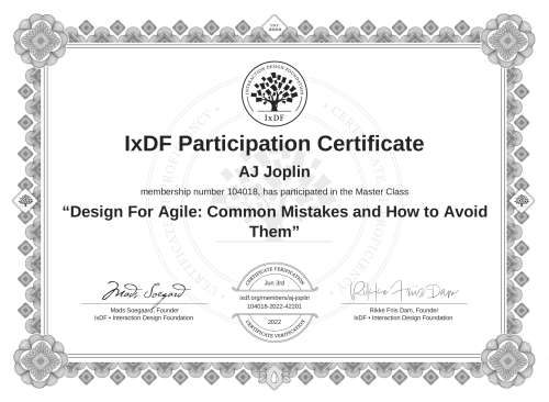 Design For Agile: Co