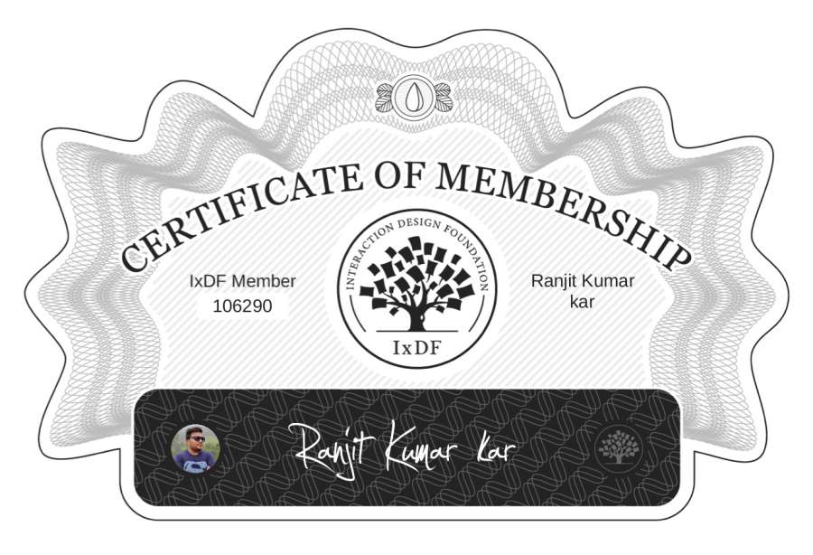 Membership Certificate