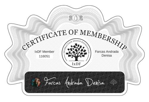 Farcas's Certificate of membership