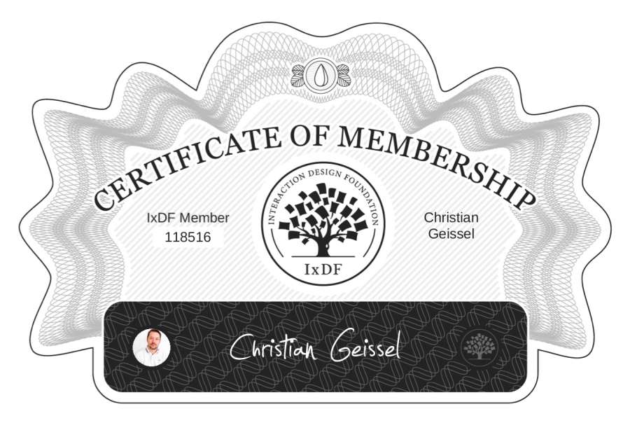 Membership Certificate