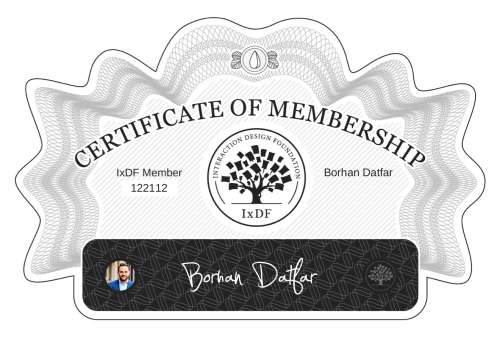 Borhan's Certificate of membership