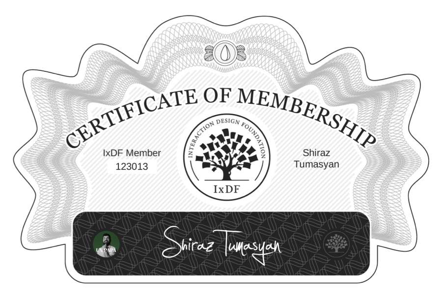 Membership Certificate