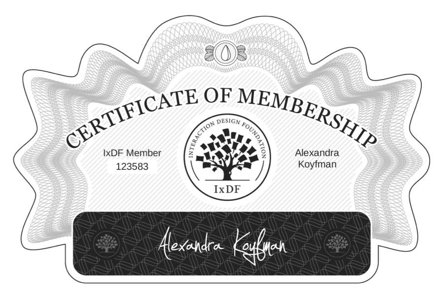 Membership Certificate