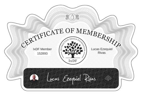 Lucas's Certificate of membership