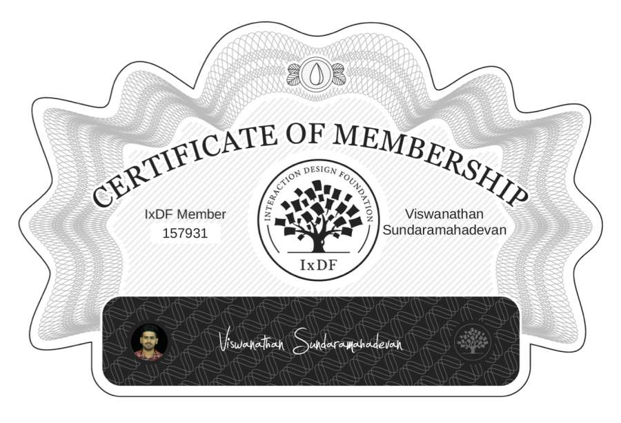 Membership Certificate
