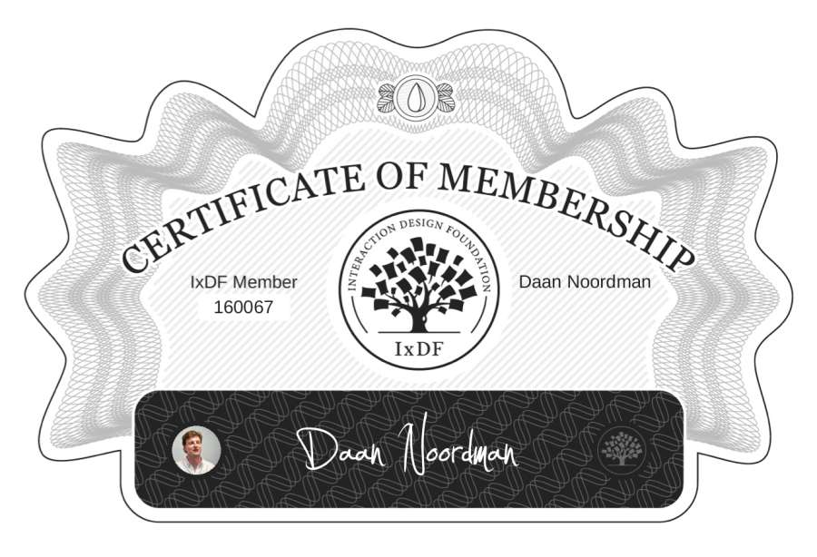 Membership Certificate