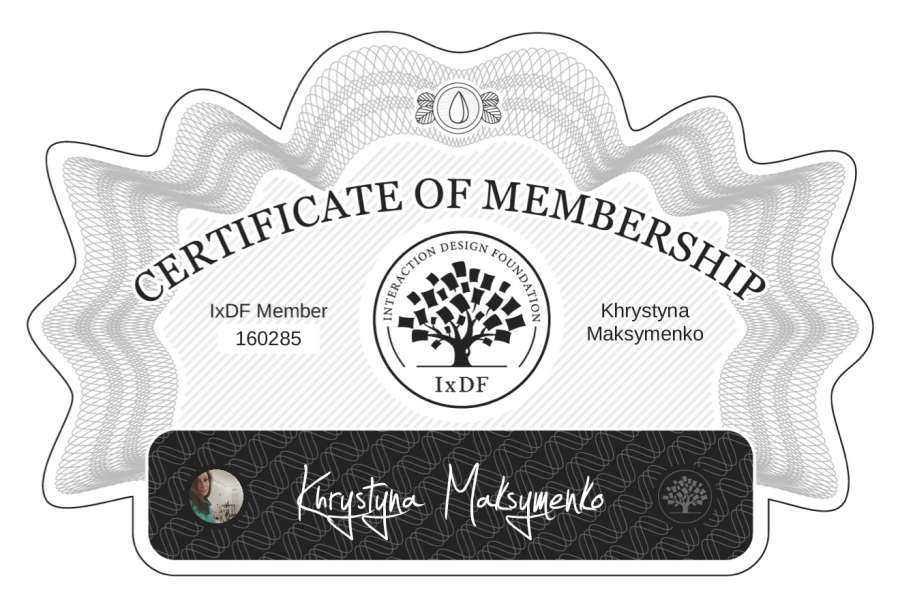 Membership Certificate