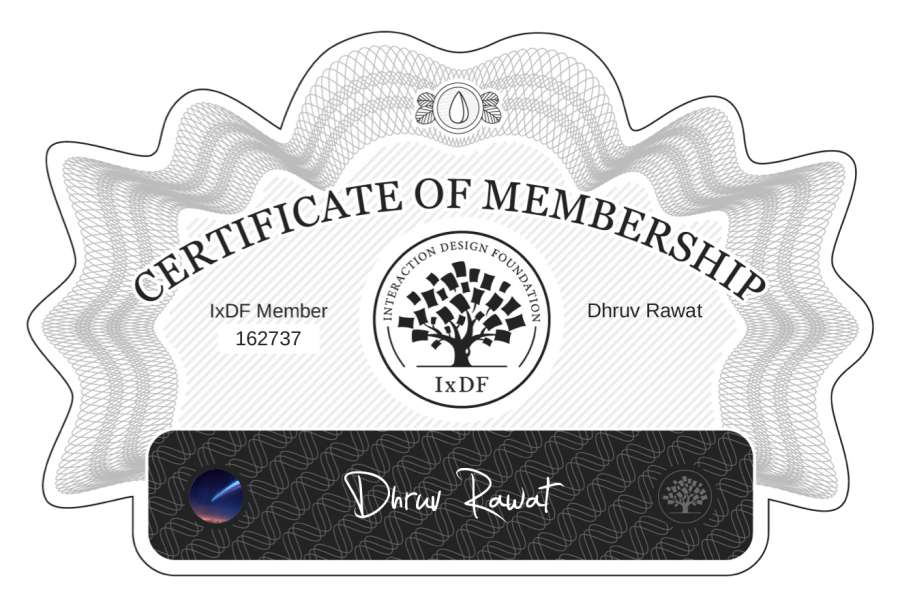 Membership Certificate