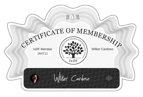 Wilker's Certificate of membership