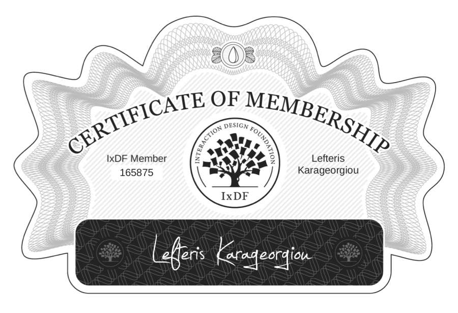 Membership Certificate