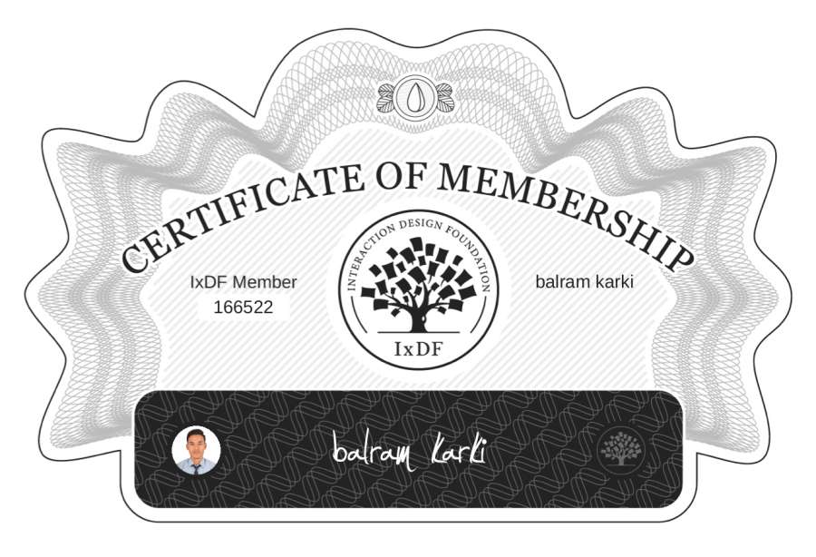 Membership Certificate