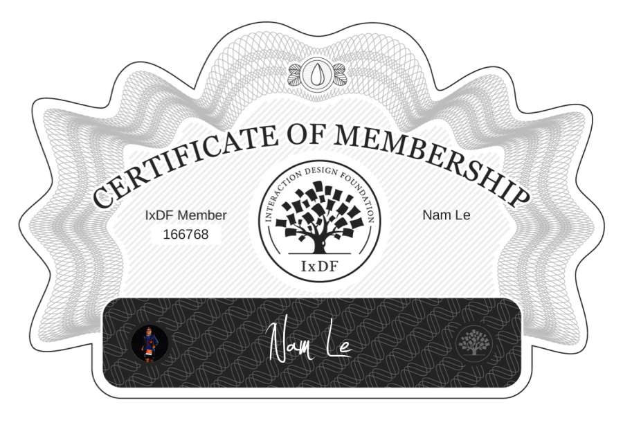 Membership Certificate