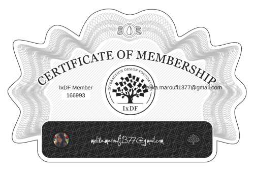 melika.maroufi1377@gmail.com's Certificate of membership