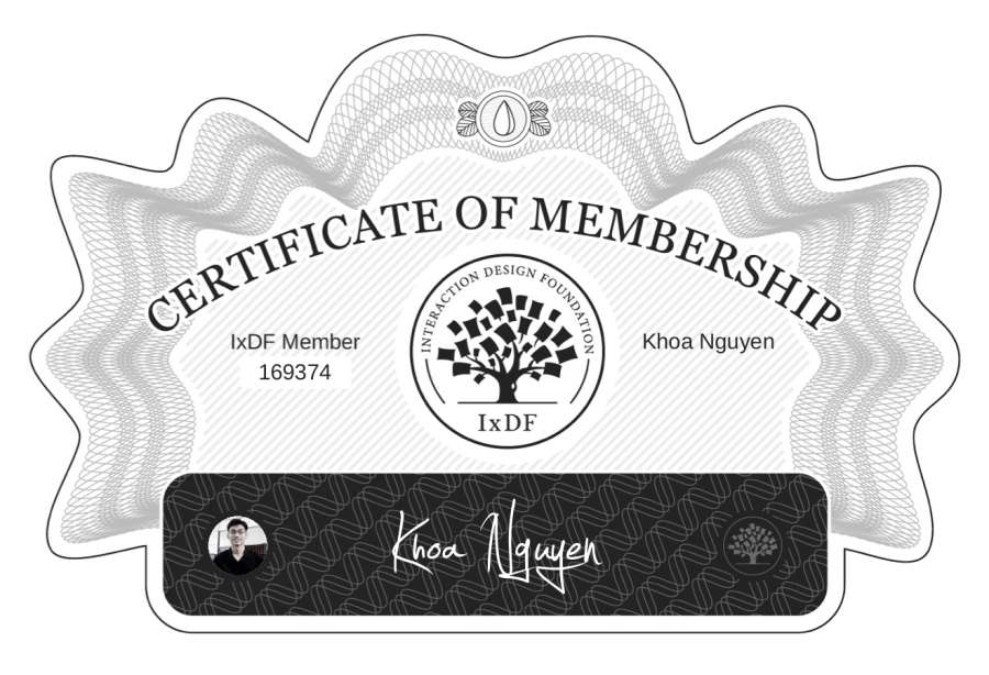 Membership Certificate