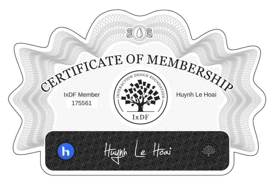 Membership Certificate