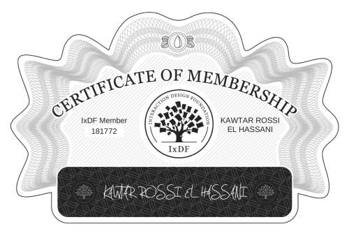 KAWTAR's Certificate of membership