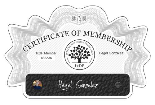 Hegel's Certificate of membership
